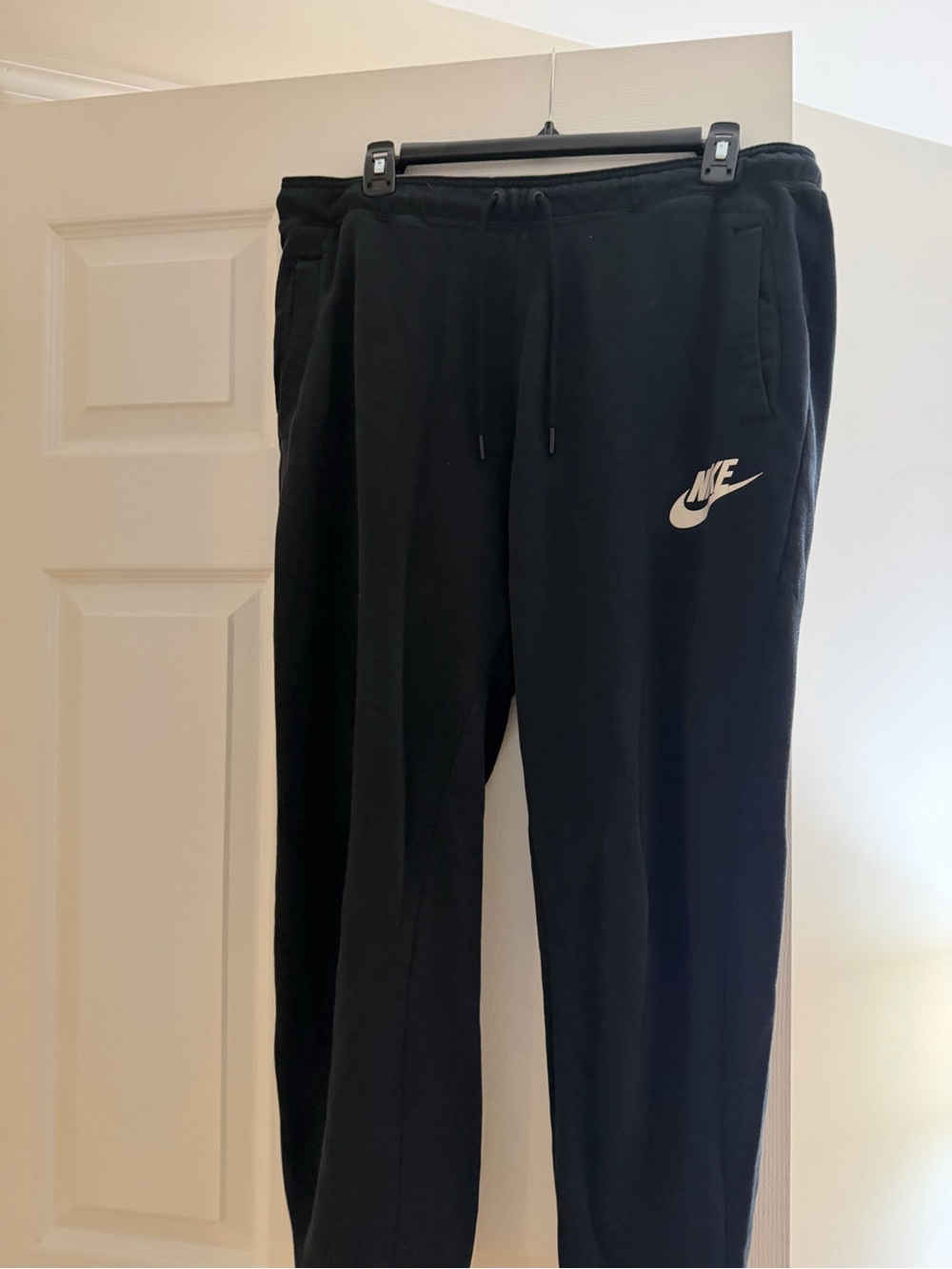 Nike Black Joggers  'Just Do It' Waistband